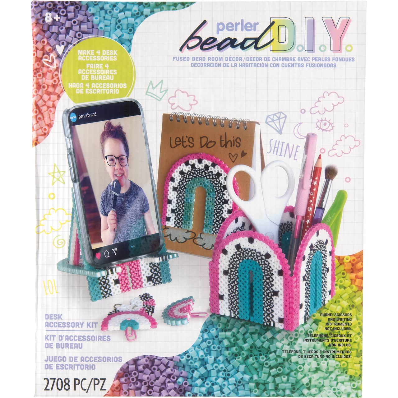 Perler® Bead DIY Desk Accessory Kit